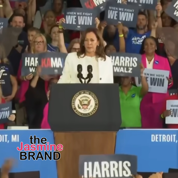 Kamala Harris Checks Protestors At Her Detroit Rally: ‘I’m Speaking!’