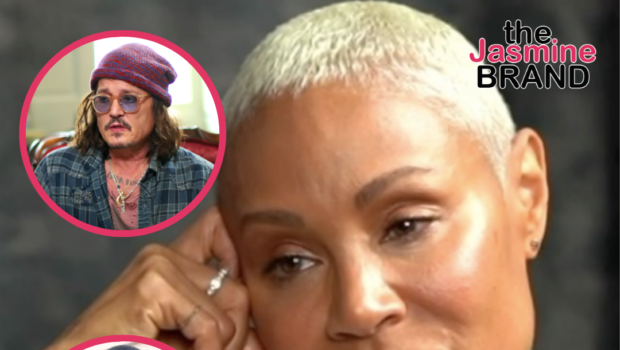 Jada Pinkett Smith Is Reportedly ‘Furious’ Husband Will Smith’s Friendship w/ Johnny Depp Has Him ‘Acting Single’ 