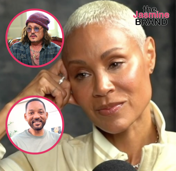 Jada Pinkett Smith Is Reportedly ‘Furious’ Husband Will Smith’s Friendship w/ Johnny Depp Has Him ‘Acting Single’ 