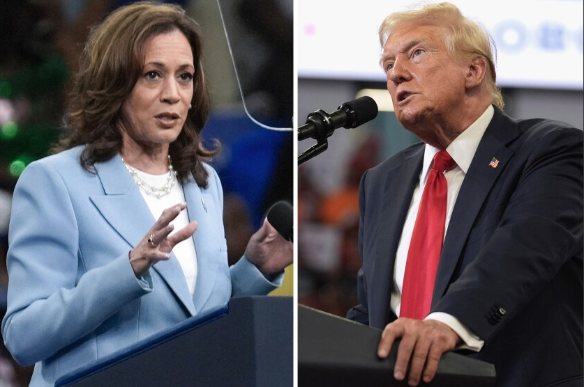 Donald Trump faces backlash after a video emerged apparently showing him calling Kamala Harris a “fucking bitch”