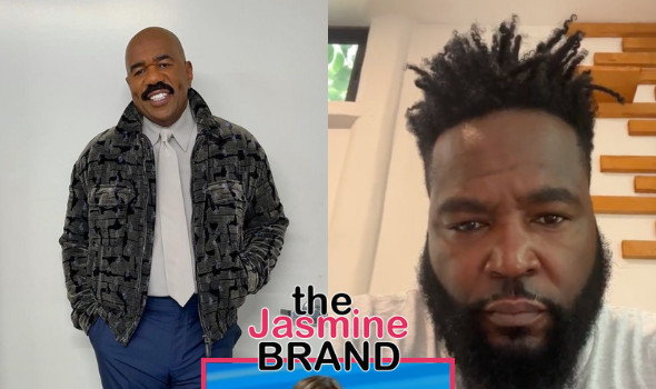 Steve Harvey Addresses Umar Johnson For Saying He’s Getting Paid To ‘Shame’ Black People Into Voting For Kamala Harris + Umar Responds