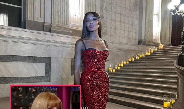 Naomi Campbell & Anna Wintour Toss Fun Shade At Each Other On Stage At Fashion Awards Show