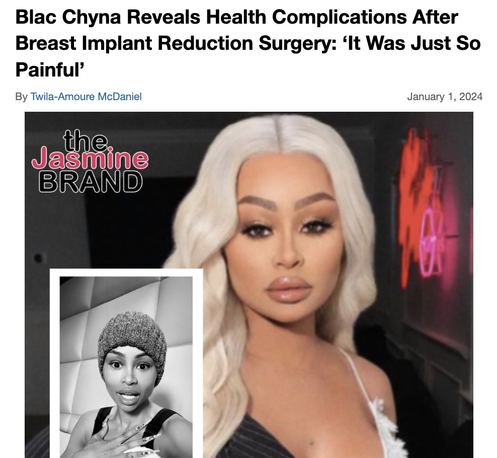 Blac Chyna Celebrates 2 Years Of Sobriety w/ Heartfelt IG Video