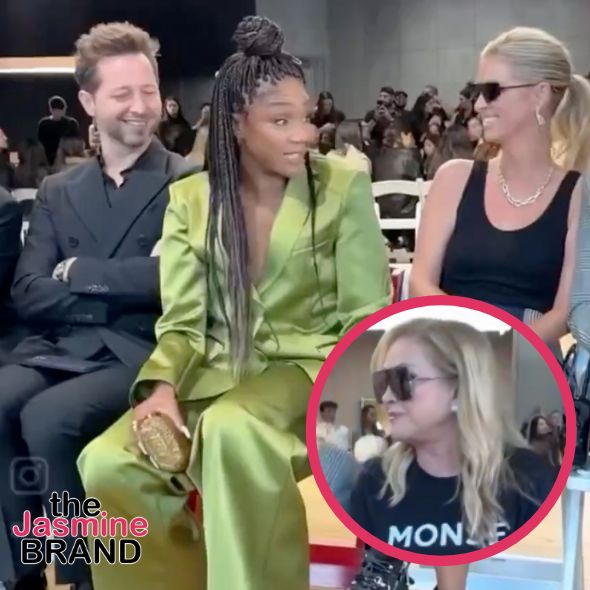 Tiffany Haddish & Kathy Hilton’s NYFW Runway Stunt Sparks Backlash On Social Media: ‘She Did What She Was Told By Rich White People’