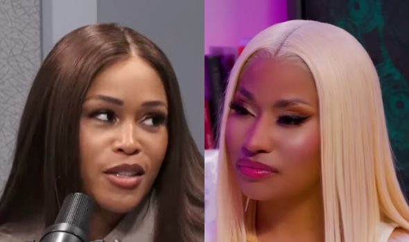 Nicki Minaj Thanks Eve For Not Projecting Her Insecurities During ‘Barbershop 3’ Filming