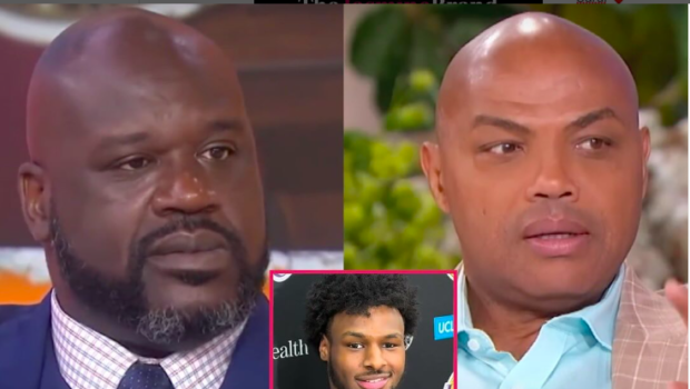 Shaquille O’Neal & Charles Barkley React To Bronny James’ NBA Debut: ‘He Should Be In The G League’