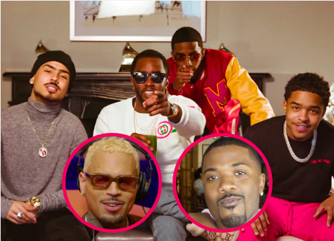 Chris Brown Reportedly Had To Stop Diddy’s Sons From Jumping Ray J At Recent Halloween Party