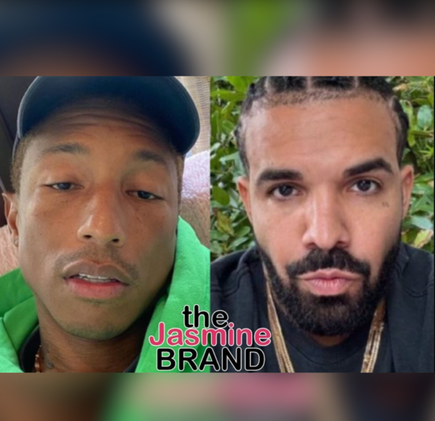 Pharrell Responds To Drake Purchasing His Auctioned Jewelry: ‘He’s A Fan Of The History’