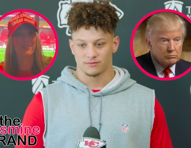 Patrick Mahomes’ Mother Wears MAGA Hat During Chiefs Game, Encourages Public To Vote For Donald Trump