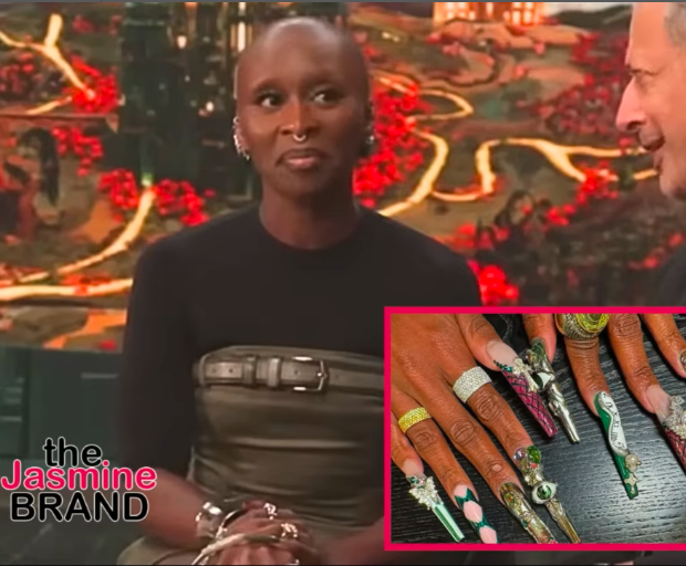 Cynthia Erivo Explains How She Handles Wiping w/ Long Nails