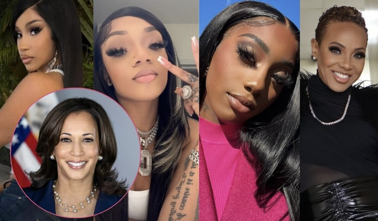 Cardi B, GloRilla, Flo Milli, MC Lyte & More To Join Kamala Harris At ...