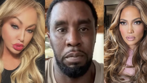 Former Playboy Model Claims Diddy Was On The Phone w/ JLo During Their ‘Freak-Off’ While Her Music Video Played On A Loop In The Background