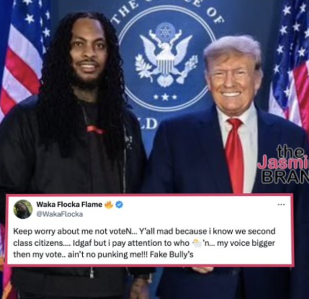 Waka Flocka Explains Not Voting After Supporting Donald Trump: ‘My Voice [Is] Bigger Than My Vote’