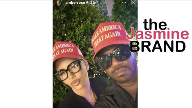 Amber Rose & Ray J Celebrate Trump’s Win Together