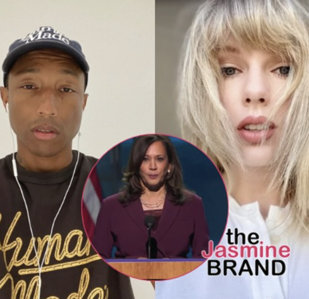 Pharrell Says He Never Dissed Taylor Swift’s Kamala Harris Endorsement: ‘I Love Taylor’