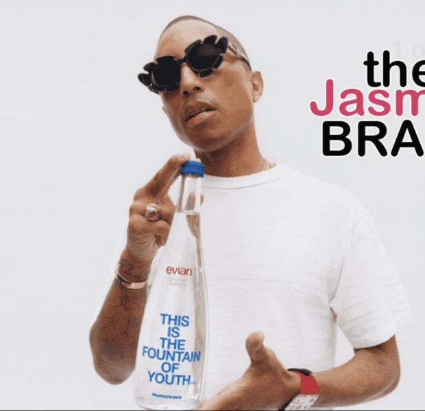 Evian Water Brand Partners w/ Pharrell Williams For Limited-Edition “Fountain Of Youth” Bottles