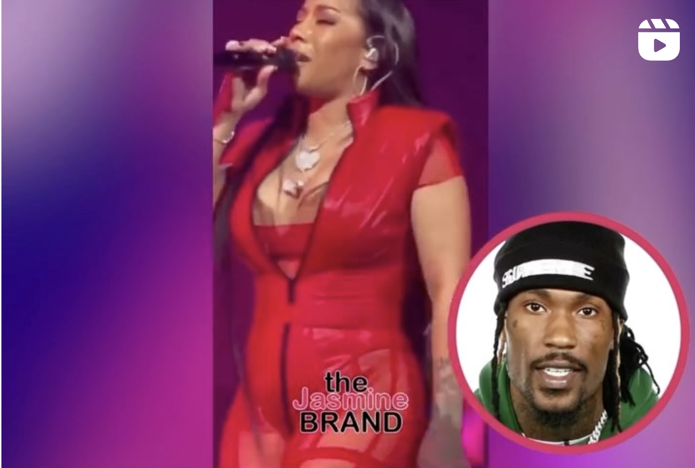 Keyshia Cole Gets Emotional While Singing 'I Remember' Amid Breakup w/  Hunxho - theJasmineBRAND, image size:1420x956