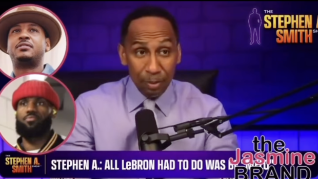 Stephen A. Smith Says LeBron James Should’ve Handled His Son’s Career ‘More Like’ Carmelo Anthony