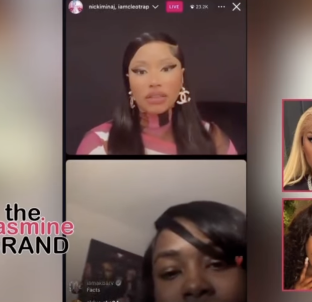 Nicki Minaj Offers Cleopatra Encouragement & Advice On IG Live: ‘You Gotta Keep At It’