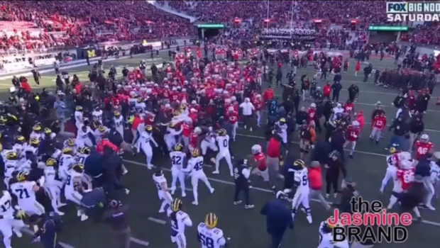 The Big Ten Fines University Of Michigan & Ohio State University $100K Each For Postgame Brawl