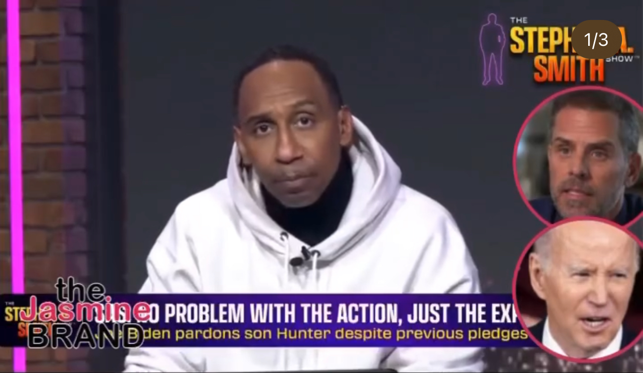 Stephen A. Smith Slams President Joe Biden For Pardoning Son Hunter ...