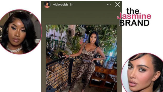 Influencer Vicky Cobb Seemingly Shades Kim Kardashian’s SKIMS x Dolce & Gabbana Collection