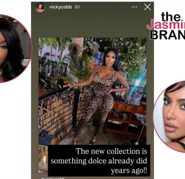 Influencer Vicky Cobb Seemingly Shades Kim Kardashian’s SKIMS x Dolce & Gabbana Collection