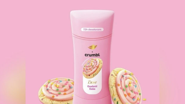 Dove & Crumbl Cookies Team Up For Confetti Cake & Lemon Glaze Inspired Deodorant