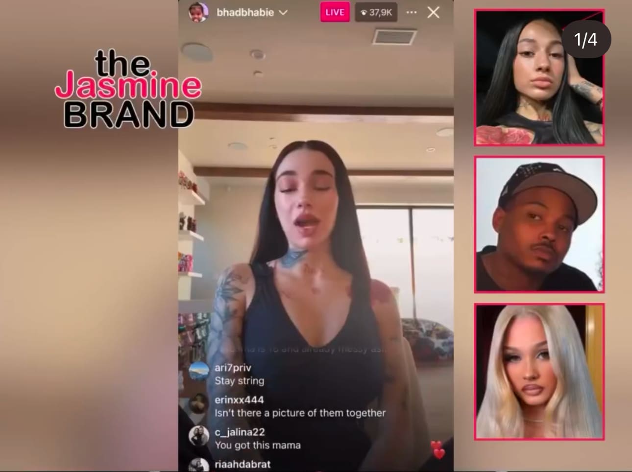 Bhad Bhabie Confirms Split From Le Vaughn Amid Alabama Barker Drama