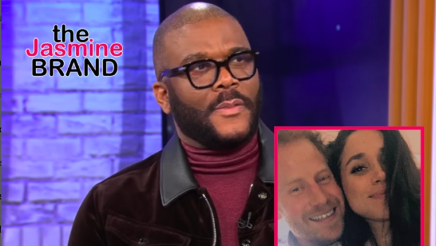 Tyler Perry Seemingly Frustrated When Asked About Meghan Markle & Prince Harry, Says Anything He Says About Them Becomes Headline News