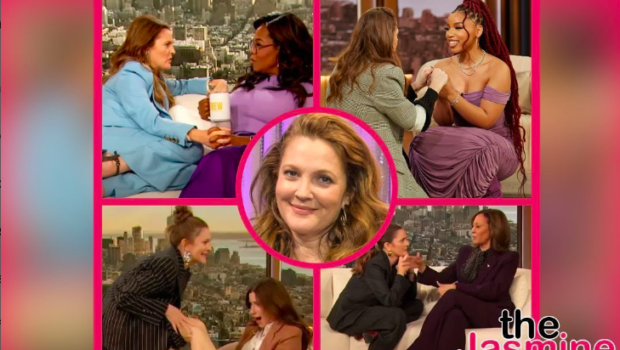 Drew Barrymore Admits She’s Been ‘Warned’ To ‘Back Off’ From Touchiness During Interviews