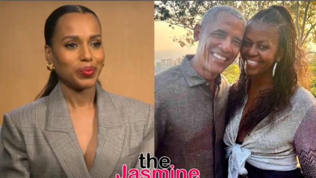 Kerry Washington Recalls ‘Awkward’ Phone Call To The Obamas Ahead Of Spicy ‘Scandal’ Storyline