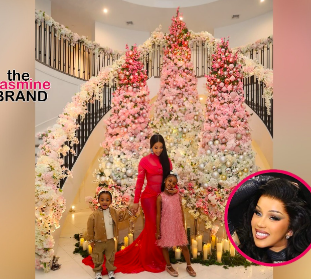 Cardi B Shares Family Christmas Photos, Calls Shoot ‘Very Ghetto’