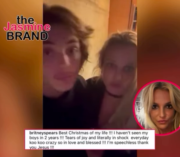 Britney Spears Reunites w/ Estranged Son Jayden For Christmas: ‘Best Christmas Of My Life’