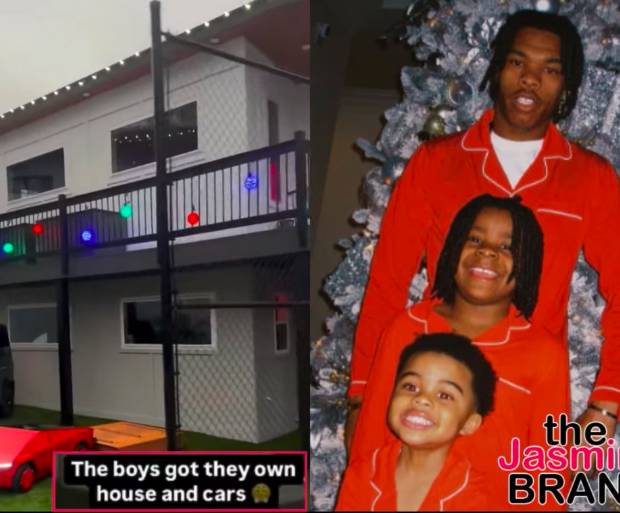 Lil Baby Surprised His Kids w/ A Playhouse & Toy Cars For Christmas