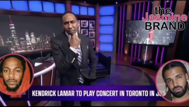 Stephen A. Smith Takes Aim At Drake & Tells Him To Respond To Kendrick Lamar Directly