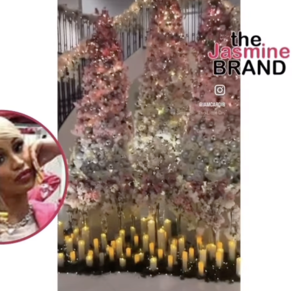 Cardi B Went All Out w/ Her Christmas Decor This Year!