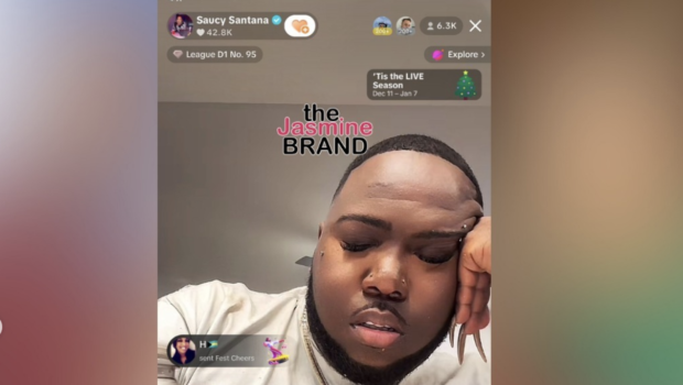 Saucy Santana Falls Asleep On TikTok Live