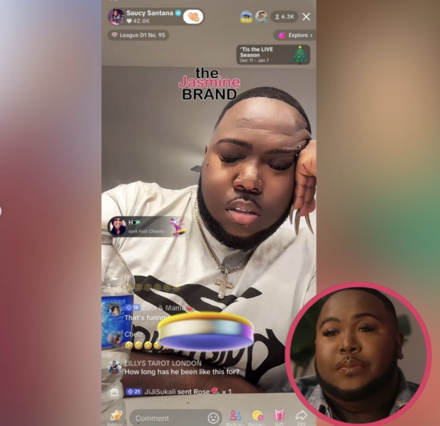 Saucy Santana Falls Asleep On TikTok Live