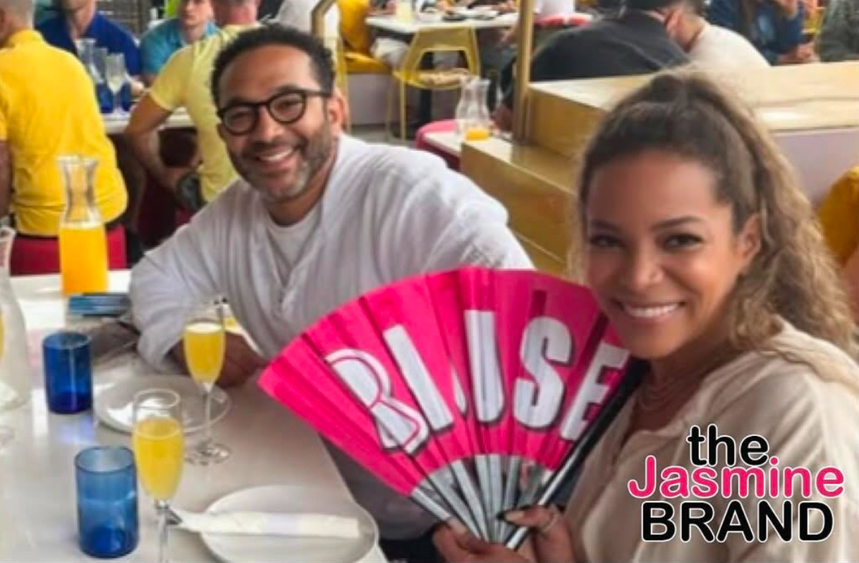 'The View' Host Sunny Hostin's Husband, Dr. Emmanuel Hostin, Facing