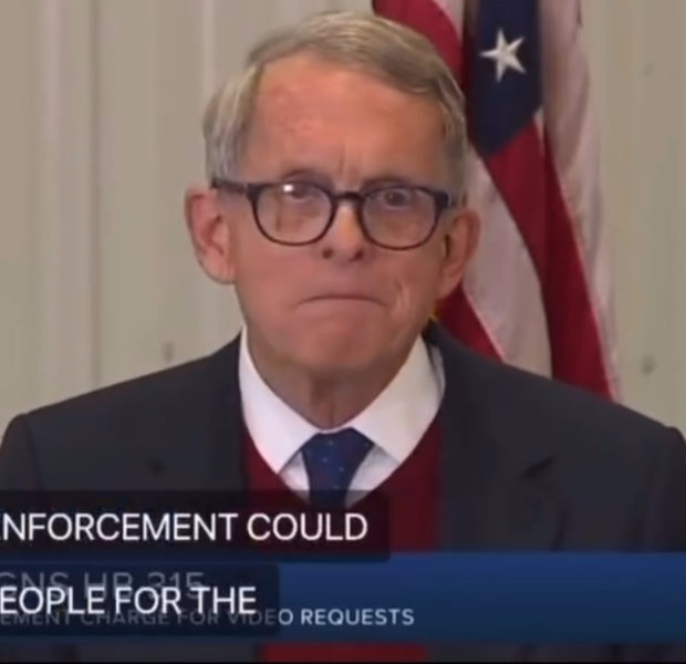 Ohio Governor Mike DeWine Enacts Law To Charge Public For Access To Police Videos