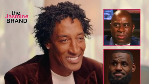 Scottie Pippen Says Magic Johnson Is The GOAT + Explains Why LeBron James Doesn’t Deserve The Title
