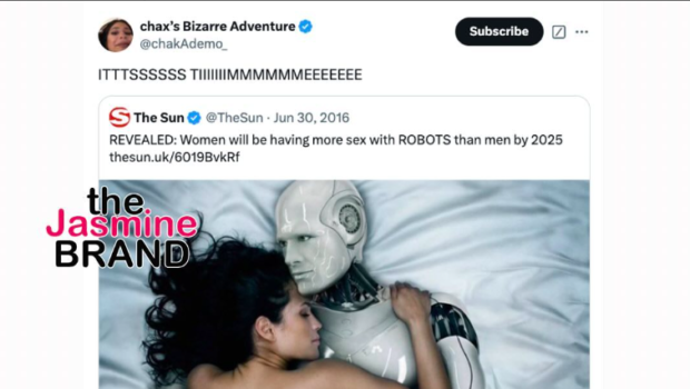 Internet Reacts To 2016 Prediction That ‘Women Will Be Having More Sex w/ Robots Than Men By 2025’