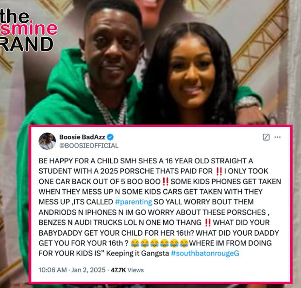 Boosie Responds To Criticism Over Gifting His 16-Year-Old Daughter A Porsche