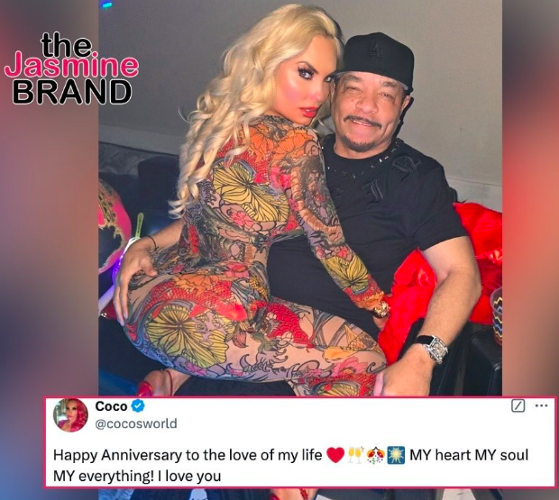 Ice-T & Coco Celebrate 24 Years Together w/ Sweet Messages & Steamy Pics