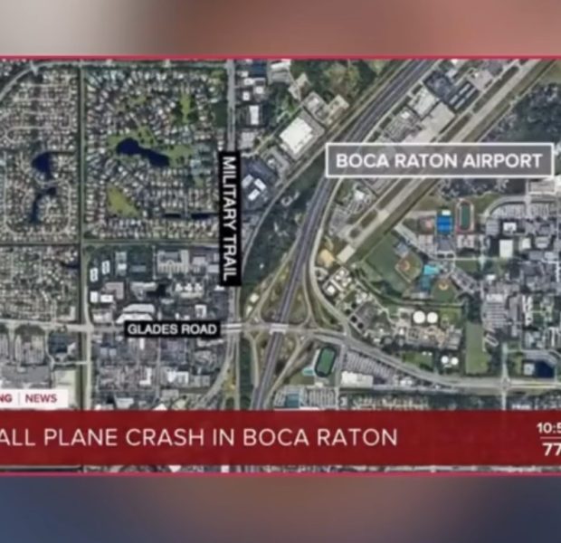 Small Plane Crash In Boca Raton Florida