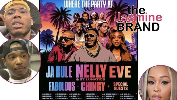 Nelly Announces ‘Where The Party At’ Tour Featuring Ja Rule & Eve