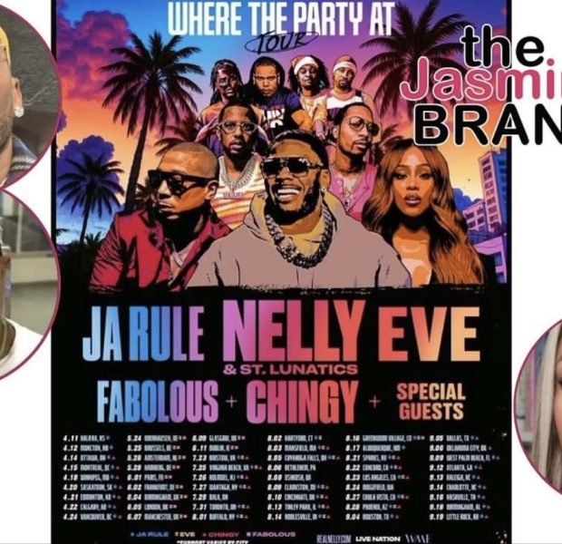 Nelly Announces ‘Where The Party At’ Tour Featuring Ja Rule & Eve