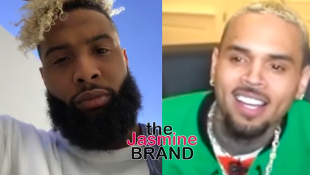 Odell Beckham Jr. Shows Support For Chris Brown Following U.K. Arrest Over Alleged 2023 Bottle Att@ck: ‘Free Breezy!’