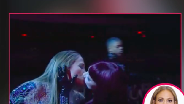 Jennifer Lopez Trends After Kissing Dancers During AMAs Performance